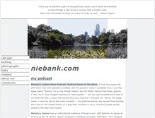 Tablet Screenshot of niebank.com